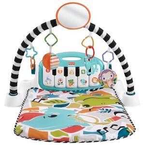 Fisher-Price Glow and Grow Gym Piano Scooter Baby aktivitetsmatta, bärbar musikleksak med inlärningsinnehåll smarta scener, för alla åldrar, spanska, HYH60 Fisher-Price Glow and Grow Gym Piano Scooter Baby aktivitetsmatta, bärbar musikleksak med inlärningsinnehåll smarta scener, för alla åldrar, spanska, HYH60