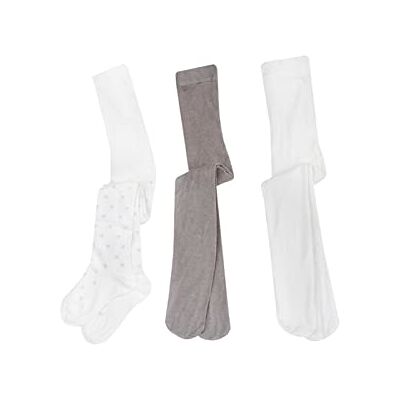 Chicco Små flickor och flickor set TRE pezzi collant per bambine fästlösa strumpor, flerfärgade, normala, Flerfärgad Chicco Små flickor och flickor set TRE pezzi collant per bambine fästlösa strumpor, flerfärgade, normala, Flerfärgad