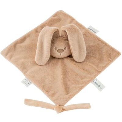 Nattou Lapidou Doudou 27 x 27 cm gosedjur kanin babygåva flicka och pojke nyfödd gåva varm beige färg Nattou Lapidou Doudou 27 x 27 cm gosedjur kanin babygåva flicka och pojke nyfödd gåva varm beige färg