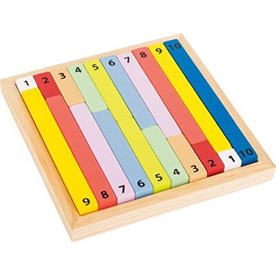 small foot "Educate" Träräknepinnar, Förskoleleksak Med 1 Till 10 Pinnen, Från 4 År, 11167 small foot "Educate" Träräknepinnar, Förskoleleksak Med 1 Till 10 Pinnen, Från 4 År, 11167