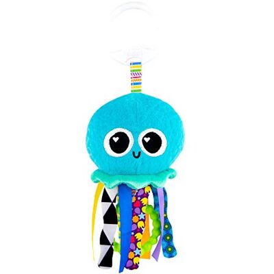 Lamaze L27194 Mini Clip & Go Sprinkles The Jellyfish, Clip on Pram and Pushchair Newborn, Sensory Toy for Babies Boys and Girls from 0-6 Months Lamaze L27194 Mini Clip & Go Sprinkles The Jellyfish, Clip on Pram and Pushchair Newborn, Sensory Toy for Babies Boys and Girls from 0-6 Months
