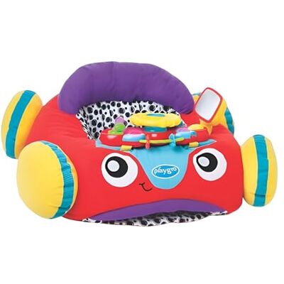 Playgro Plyschbil med ratt, musik och inbyggda ljus, för barn över 6 månader, Music and Lights Comfy Car, i flera färger, 40191 Playgro Plyschbil med ratt, musik och inbyggda ljus, för barn över 6 månader, Music and Lights Comfy Car, i flera färger, 40191