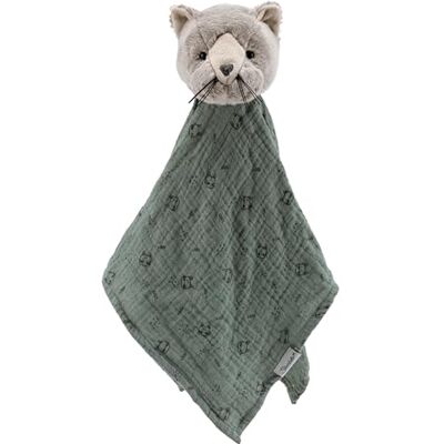 Sterntaler babyfilt - Grå, Polyester, Musselin, L - Baby, Snuttefilt, Allover-tryck Sterntaler babyfilt - Grå, Polyester, Musselin, L - Baby, Snuttefilt, Allover-tryck
