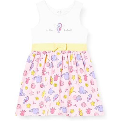 Chicco Vestito Bambina Senza Maniche ärmlös liten klänning, 011, 68 cm Chicco Vestito Bambina Senza Maniche ärmlös liten klänning, 011, 68 cm
