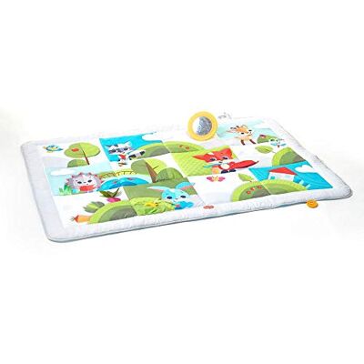 Tiny Love Super Mat, Baby Aktivitetsmatta, Vikbar Småbarn Lekmatta (150 x 100 cm), 0+ Månader, 9 Aktiviteter, Småbarn Lekmatta, Magtid Spegel, Tittut-lek, Bitring Lätt att Greppa, Meadow Days Tiny Love Super Mat, Baby Aktivitetsmatta, Vikbar Småbarn Lekmatta (150 x 100 cm), 0+ Månader, 9 Aktiviteter, Småbarn Lekmatta, Magtid Spegel, Tittut-lek, Bitring Lätt att Greppa, Meadow Days