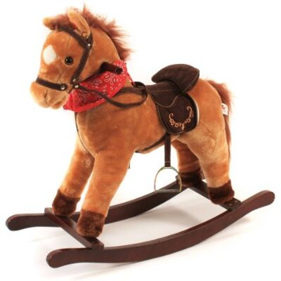Bayer Chic 2000 – gunghäst cowboy, gungdjur med ljud, brun Bayer Chic 2000 – gunghäst cowboy, gungdjur med ljud, brun