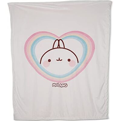 NICI Molang Gosig Filt ca. 140 x 175 cm I Gosig Filt för Spädbarn & Barn I Fluffig Plyschfilt I Varm Filt för Flickor & Pojkar – 48229 NICI Molang Gosig Filt ca. 140 x 175 cm I Gosig Filt för Spädbarn & Barn I Fluffig Plyschfilt I Varm Filt för Flickor & Pojkar – 48229