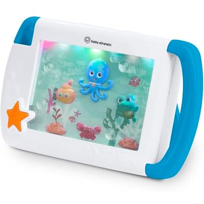 Baby Einstein On-The-Go Sea Dreams Soother, bärbar baby ljudmaskin med musik och ljus, för nyfödda 0+ månader Baby Einstein On-The-Go Sea Dreams Soother, bärbar baby ljudmaskin med musik och ljus, för nyfödda 0+ månader