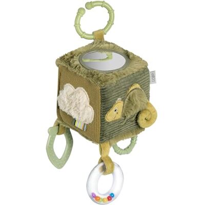 Fehn Activity-Würfel Chamäleon – Motorik-Spielzeug mit Greifelementen zum Aufhängen für Babys frühkindliche Entwicklung – Lernwürfel für Babys & Kleinkinder ab 0+ Monaten Fehn Activity-Würfel Chamäleon – Motorik-Spielzeug mit Greifelementen zum Aufhängen für Babys frühkindliche Entwicklung – Lernwürfel für Babys & Kleinkinder ab 0+ Monaten