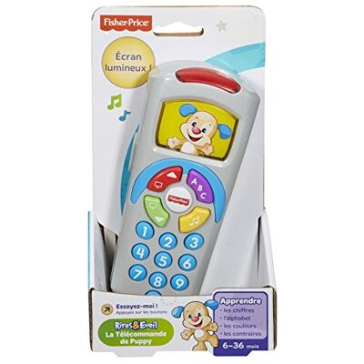 Mattel Fisher-Price Puppy Toy Musical med fjärrkontroll – fransk version Mattel Fisher-Price Puppy Toy Musical med fjärrkontroll – fransk version