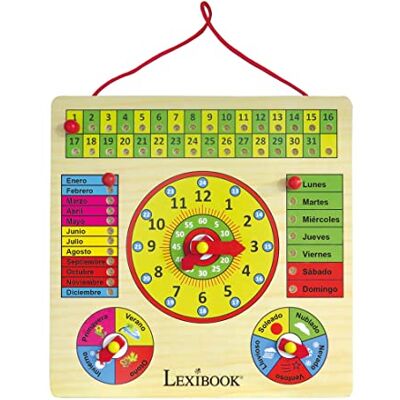 Lexibook Bio leksaker, Min första, Träkalender, Utbildningsaktiviteter Lexibook Bio leksaker, Min första, Träkalender, Utbildningsaktiviteter