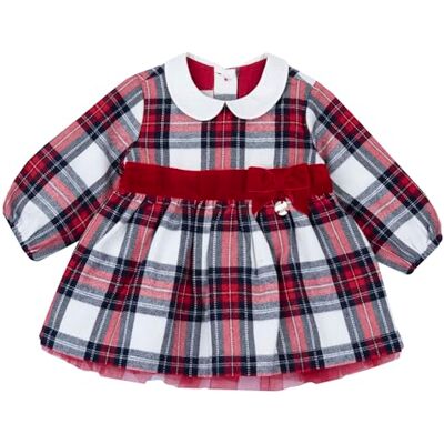 Chicco , Nyfödd och flicka julklänning, med bekväm ryggöppning, i varmt och mjukt tyg, maskintvättbar, baby- och flickkläder, presentidé för flickor, designad i Italien, Röd (5), 9 mesi Chicco , Nyfödd och flicka julklänning, med bekväm ryggöppning, i varmt och mjukt tyg, maskintvättbar, baby- och flickkläder, presentidé för flickor, designad i Italien, Röd (5), 9 mesi