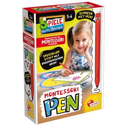 Liscianigiochi DE97203 Montessori klocka, endast penna ergonomisk penna Liscianigiochi DE97203 Montessori klocka, endast penna ergonomisk penna
