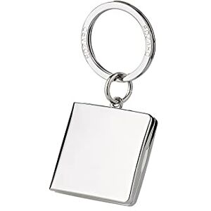 EDZARD Nyckelbricka med fotoramar, fotohänge, för uppfällning, silverpläterad och mattresistent, för 2 bilder 3 x 3 cm EDZARD Nyckelbricka med fotoramar, fotohänge, för uppfällning, silverpläterad och mattresistent, för 2 bilder 3 x 3 cm