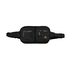 Alpha Industries Label 1.5L Midjeväska för män Black Alpha Industries Label 1.5L Midjeväska för män Black