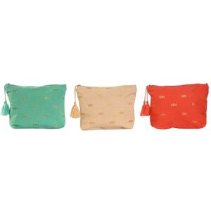 Home ESPRIT Resväska grön beige korall 25 x 5 x 20 cm (3 st) Home ESPRIT Resväska grön beige korall 25 x 5 x 20 cm (3 st)
