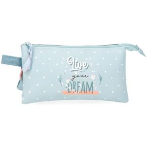MOVOM Live Your Dreams Triple Case Grön 22 x 12 x 5 cm Polyester av Joumma Bags, grön, Trefaldigt fodral MOVOM Live Your Dreams Triple Case Grön 22 x 12 x 5 cm Polyester av Joumma Bags, grön, Trefaldigt fodral