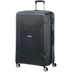 American Tourister American Tourist Tracklite Spinner stort utbyggbart fall, 78 cm, 120L, Dark Slate American Tourister American Tourist Tracklite Spinner stort utbyggbart fall, 78 cm, 120L, Dark Slate