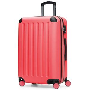 Hauptstadtkoffer Spree Medelstor resväska med hårdskal, TSA, 4 hjul, trolley, rullväska, volymexpansion, 65 cm, 74 liter, korall Hauptstadtkoffer Spree Medelstor resväska med hårdskal, TSA, 4 hjul, trolley, rullväska, volymexpansion, 65 cm, 74 liter, korall