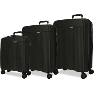 MOVOM Resväskeset svart 55/68/78 cm styv 11,4 kg stängning TSA polypropylen 11,4 kg 217 hopfällbart handbagage, svart, Talla única, Bagageset MOVOM Resväskeset svart 55/68/78 cm styv 11,4 kg stängning TSA polypropylen 11,4 kg 217 hopfällbart handbagage, svart, Talla única, Bagageset