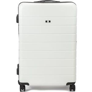 BIBA Resväska av vagnstyp, Ivo G resväska, Trolley-handtag, dragkedja och stängning TSA, ABS, Vit, M, Resväskor och vagnar BIBA Resväska av vagnstyp, Ivo G resväska, Trolley-handtag, dragkedja och stängning TSA, ABS, Vit, M, Resväskor och vagnar