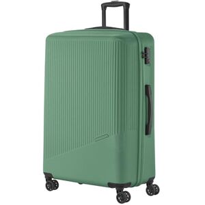 Travelite 4-hjuls resväska set 3 delar storlekar L/M/S, bagage serie Bali: ABS hårda skal trolleys, Grön, Trolley Größe L (77 cm), Trolley med hårt skal med 4 hjul Travelite 4-hjuls resväska set 3 delar storlekar L/M/S, bagage serie Bali: ABS hårda skal trolleys, Grön, Trolley Größe L (77 cm), Trolley med hårt skal med 4 hjul