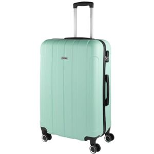 ITACA Stora Travel Case XL Rigid 4 Hjul Vagn 73 cm Smidig ABS. Heavy Duty Lightweight stor kapacitet Handtag Hänglås handtag. Studenter och yrkesverksamma, Mynta ITACA Stora Travel Case XL Rigid 4 Hjul Vagn 73 cm Smidig ABS. Heavy Duty Lightweight stor kapacitet Handtag Hänglås handtag. Studenter och yrkesverksamma, Mynta