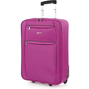 ITACA Vagn resväska, 50 cm, stuga, EVA polyester. Handbagage. Halvstyv, motståndskraftig och lätt. Teleskophandtag, 2 handtag och 2 hjul. Lågprisflyg, Fuchsia ITACA Vagn resväska, 50 cm, stuga, EVA polyester. Handbagage. Halvstyv, motståndskraftig och lätt. Teleskophandtag, 2 handtag och 2 hjul. Lågprisflyg, Fuchsia