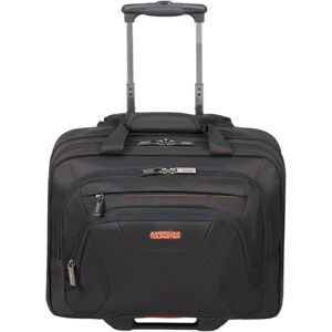 American Tourister at Work Laptopväska 15.6 tum med hjul, 44 cm, 22 L, Svart/Orange (Black/Orange) American Tourister at Work Laptopväska 15.6 tum med hjul, 44 cm, 22 L, Svart/Orange (Black/Orange)