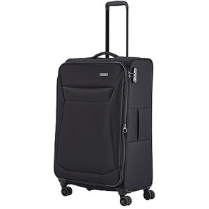 Travelite 4 hjul mjukt skal resväska storlekar L/M/S, Chios-serien, svart, 78 cm, Väska Travelite 4 hjul mjukt skal resväska storlekar L/M/S, Chios-serien, svart, 78 cm, Väska