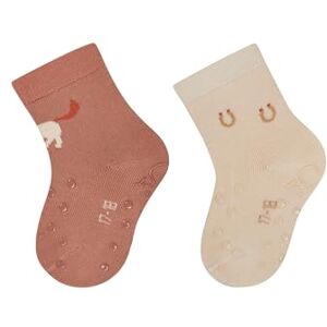 Sterntaler Krabbelsocken Pferd ABS kattstrumpor DP Häst, ljusbrun, 20 unisex barn Sterntaler Krabbelsocken Pferd ABS kattstrumpor DP Häst, ljusbrun, 20 unisex barn