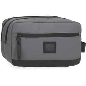 Pepe Jeans Hoxton Nececer adaptiv grå 26 x 16 x 12 cm polyester och PU av Joumma Bags, Grå, Talla única, Necessär justerbar Pepe Jeans Hoxton Nececer adaptiv grå 26 x 16 x 12 cm polyester och PU av Joumma Bags, Grå, Talla única, Necessär justerbar