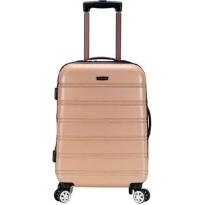 Rockland Melbourne hård sida expanderbar spinner-hjul bagage, Champagne, En storlek, Melbourne hård sida expanderbart bagage med spinner-hjul Rockland Melbourne hård sida expanderbar spinner-hjul bagage, Champagne, En storlek, Melbourne hård sida expanderbart bagage med spinner-hjul