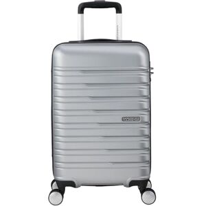 American Tourister American Tour Master Flashline Spinner S Slim, Handgeck, 55 cm, 34 L, Silver (Sky Silver) American Tourister American Tour Master Flashline Spinner S Slim, Handgeck, 55 cm, 34 L, Silver (Sky Silver)