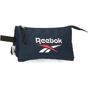 Reebok Boston Trippelfodral, Blå, 22x12x5 cm, Polyester, Blå, Estuche Triple, Trippelfodral Reebok Boston Trippelfodral, Blå, 22x12x5 cm, Polyester, Blå, Estuche Triple, Trippelfodral