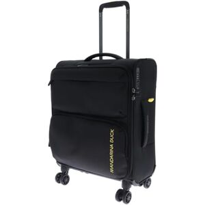 Mandarina Duck Zephyr Trolley Cabin, svart, M, Trolley cabin in tessuto morbido Mandarina Duck Zephyr Trolley Cabin, svart, M, Trolley cabin in tessuto morbido