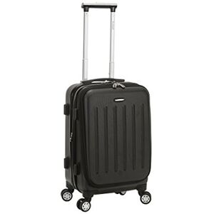 Rockland Titan hård sida handbagage spinner bagage, Svart, En storlek, Titan hård sida handbagage spinnare bagage Rockland Titan hård sida handbagage spinner bagage, Svart, En storlek, Titan hård sida handbagage spinnare bagage