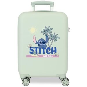Disney Joumma Stitch Just Chill Grön Kabinväska 33 x 50 x 20 cm Styv 2 kg Sidokombinationslås ABS 2 kg 33L Handbagage, grön, Talla única, Kabinväska Disney Joumma Stitch Just Chill Grön Kabinväska 33 x 50 x 20 cm Styv 2 kg Sidokombinationslås ABS 2 kg 33L Handbagage, grön, Talla única, Kabinväska