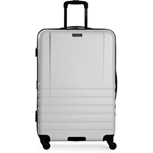 Ben Sherman Hereford Spinner Travel Upright Luggage, White, 28-Inch Checked Ben Sherman Hereford Spinner Travel Upright Luggage, White, 28-Inch Checked