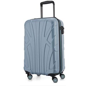 suitline Kabinväska 55 x 35 x 20 cm (34 L) ABS hård skal med TSA lås 4 dubbla hjul teleskophandtag lätt handbagage affärsresa, poolblå suitline Kabinväska 55 x 35 x 20 cm (34 L) ABS hård skal med TSA lås 4 dubbla hjul teleskophandtag lätt handbagage affärsresa, poolblå