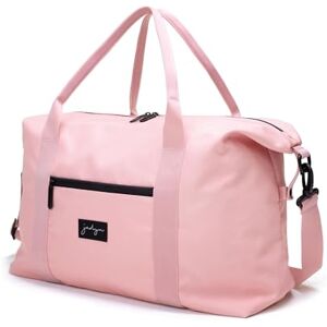 Jadyn Lola Resväska, för weekendresor/övernattningar, duffelväska, gymväska för kvinnor och män, Rosa rouge, One Size, Reseduffelväska Jadyn Lola Resväska, för weekendresor/övernattningar, duffelväska, gymväska för kvinnor och män, Rosa rouge, One Size, Reseduffelväska