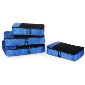 Amazon Essentials 4-delat set med packkuber, resetillbehör, bagageorganisatör med dubbel dragkedja, nätöverdel, 100 % polyester, 2 medelstora/2 stora, blå (tidigare Amazon Basics) Amazon Essentials 4-delat set med packkuber, resetillbehör, bagageorganisatör med dubbel dragkedja, nätöverdel, 100 % polyester, 2 medelstora/2 stora, blå (tidigare Amazon Basics)