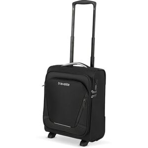 Travelite Handbagageväska med 2 hjul för EasyJet, Vueling Wizz, integrerat kombinationslås, ombordtrolley jetpack: Kompakt mjukt bagage med fästfunktion, 40 x 30 x 20 cm, 21 l, 1,7 kg, svart Travelite Handbagageväska med 2 hjul för EasyJet, Vueling Wizz, integrerat kombinationslås, ombordtrolley jetpack: Kompakt mjukt bagage med fästfunktion, 40 x 30 x 20 cm, 21 l, 1,7 kg, svart