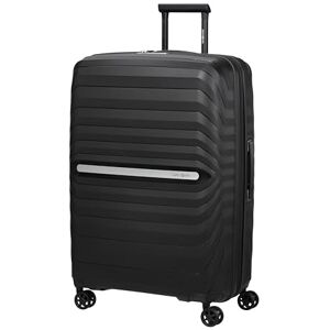 Samsonite Neo Flux Spiner L, Expanderbar Resväska, 75 Cm, 109/121 L, Svart (Svart) Samsonite Neo Flux Spiner L, Expanderbar Resväska, 75 Cm, 109/121 L, Svart (Svart)