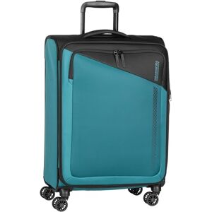 American Tourister Daring Dash Spinner M, utbyggbar resväska, 66,5 cm, 67/75 L, svart/blå (svart/blå) American Tourister Daring Dash Spinner M, utbyggbar resväska, 66,5 cm, 67/75 L, svart/blå (svart/blå)