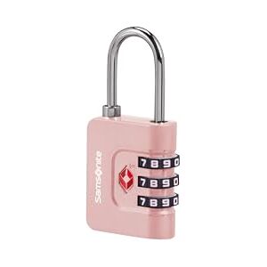 Samsonite – 3-siffrigt TSA-kombinationslås, Rosa (Rose) Samsonite – 3-siffrigt TSA-kombinationslås, Rosa (Rose)