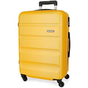 ROLL ROAD Flex Stor Okre resväska 51x75x28 cms Stelt ABS Kombinationslås Sidospår 91L 3,96 kg 4 Hjul, Gul, Talla única, Stor resväska ROLL ROAD Flex Stor Okre resväska 51x75x28 cms Stelt ABS Kombinationslås Sidospår 91L 3,96 kg 4 Hjul, Gul, Talla única, Stor resväska