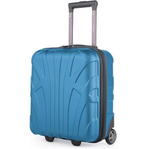 suitline Underseat kabintrolley 45 x 36 x 20 cm ABS hård skal 30 L med 2 hjul teleskophandtag liten handbagage, cyan suitline Underseat kabintrolley 45 x 36 x 20 cm ABS hård skal 30 L med 2 hjul teleskophandtag liten handbagage, cyan