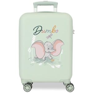 Disney Joumma Dumbo kabinväska grön 33 x 50 x 20 cm hård 2 kg sida kombinationslås ABS 2 kg 33 L handbagage, grön, Talla única, Kabinväska Disney Joumma Dumbo kabinväska grön 33 x 50 x 20 cm hård 2 kg sida kombinationslås ABS 2 kg 33 L handbagage, grön, Talla única, Kabinväska