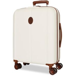 El Potro Ocuri vit kabinväska, 40 x 55 x 20 cm, styv 2,7 kg, TSA ABS-stängning 2,7 kg, 37 L, utdragbart handbagage, Vit, Talla única, Kabinväska El Potro Ocuri vit kabinväska, 40 x 55 x 20 cm, styv 2,7 kg, TSA ABS-stängning 2,7 kg, 37 L, utdragbart handbagage, Vit, Talla única, Kabinväska